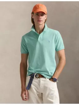 CUSTOM SLIM FIT POLO CELADON