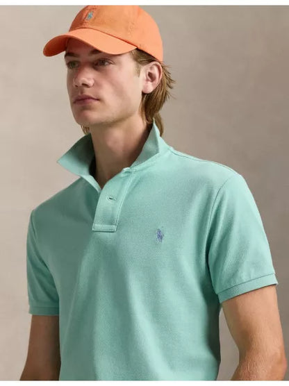 CUSTOM SLIM FIT POLO CELADON