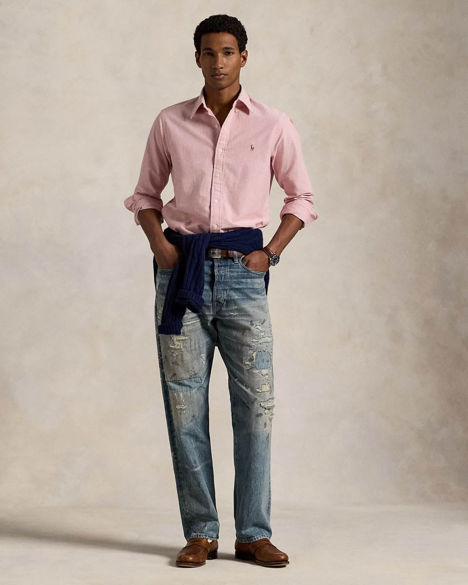 CUSTOM FIT OXFORD SHIRT ADIRONDACK BERRY