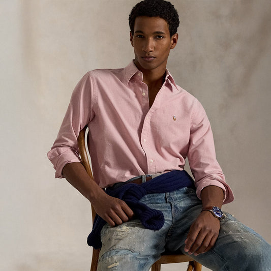 CUSTOM FIT OXFORD SHIRT ADIRONDACK BERRY