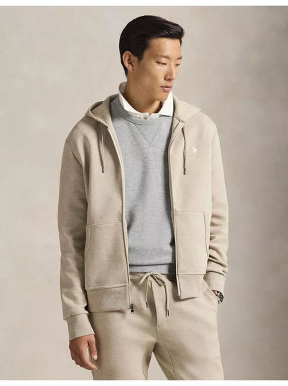 DOUBLE KNITTED SWEATSHIRT BEIGE