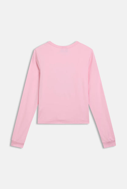 QUEEN OF SLEEP LS PYJAMA SET ROSA