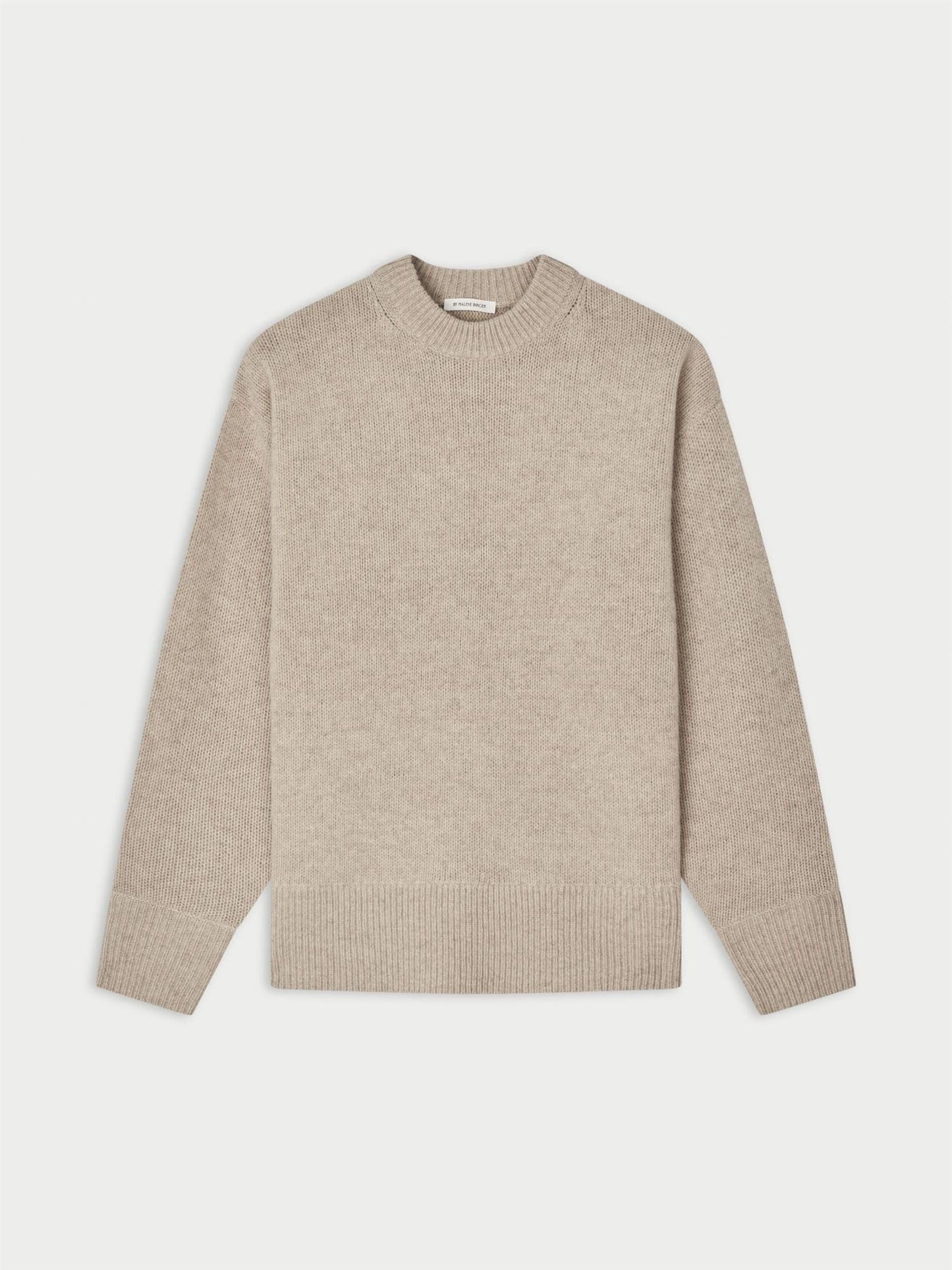 BRADLEY WOOL SWEATER GREY BROWN MELA