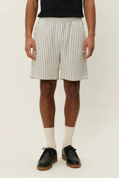 Houston Structured Shorts ivory