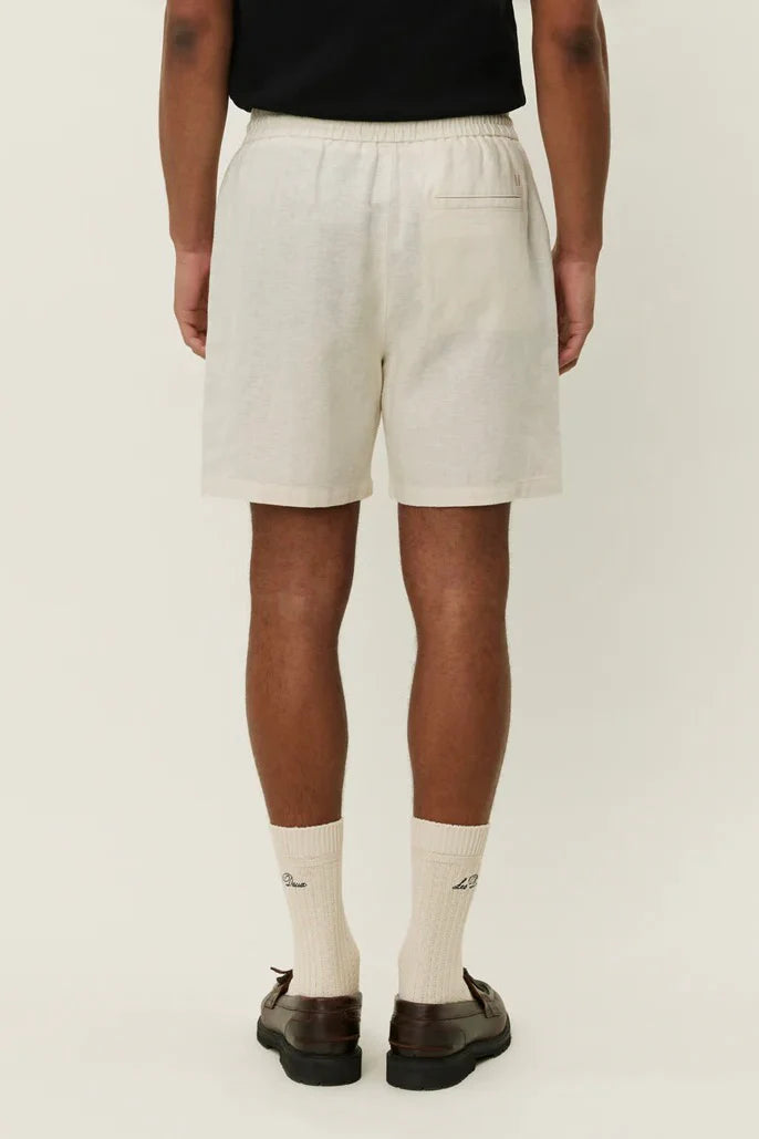 OTTO LINEN SHORTS IVORY
