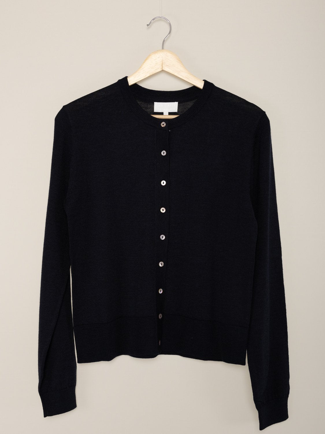 KIKI WOOL CARDIGAN NAVY