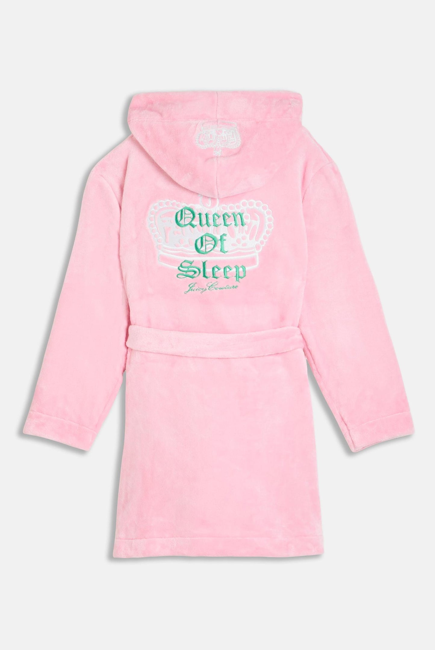 CROWN PLUSH HOODED ROBE