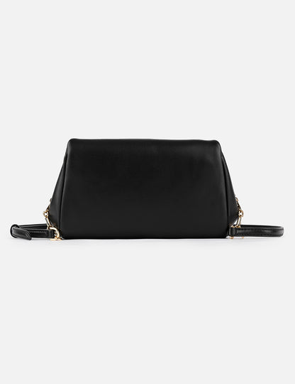 MEDIUM SOFT TZ CROSSBODY BAG BLACK