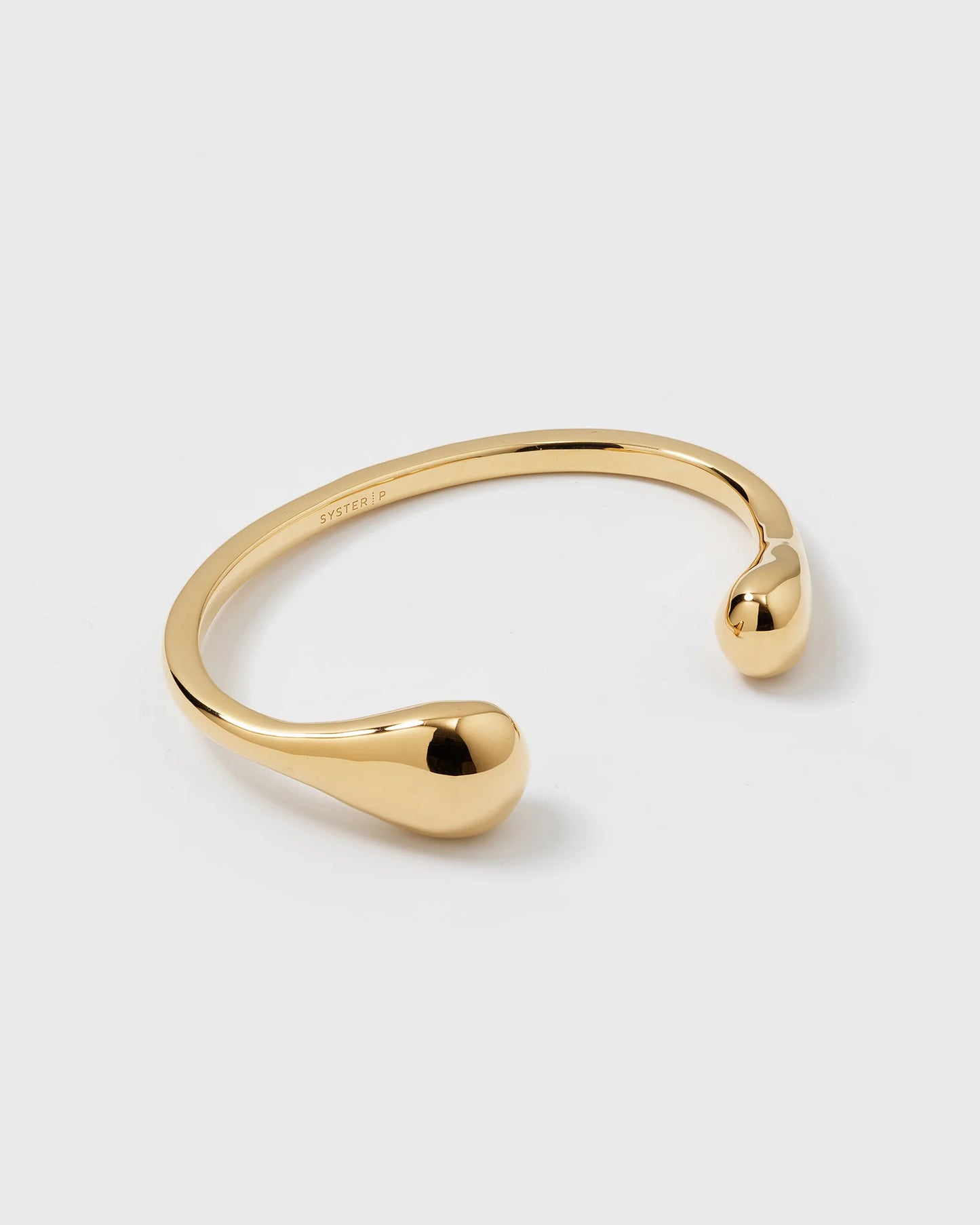 BOLDED DROPS BANGLE GOLD
