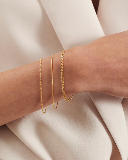 SHEER MIRROR BRACELET GOLD