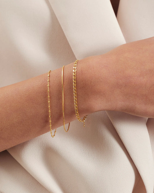 SHEER MIRROR BRACELET GOLD