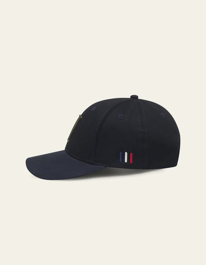 BASEBALL CAP SUEDE II DARK NAVY/CHIVE GREEN