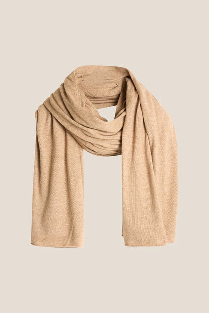 BIG SCARF CAMEL
