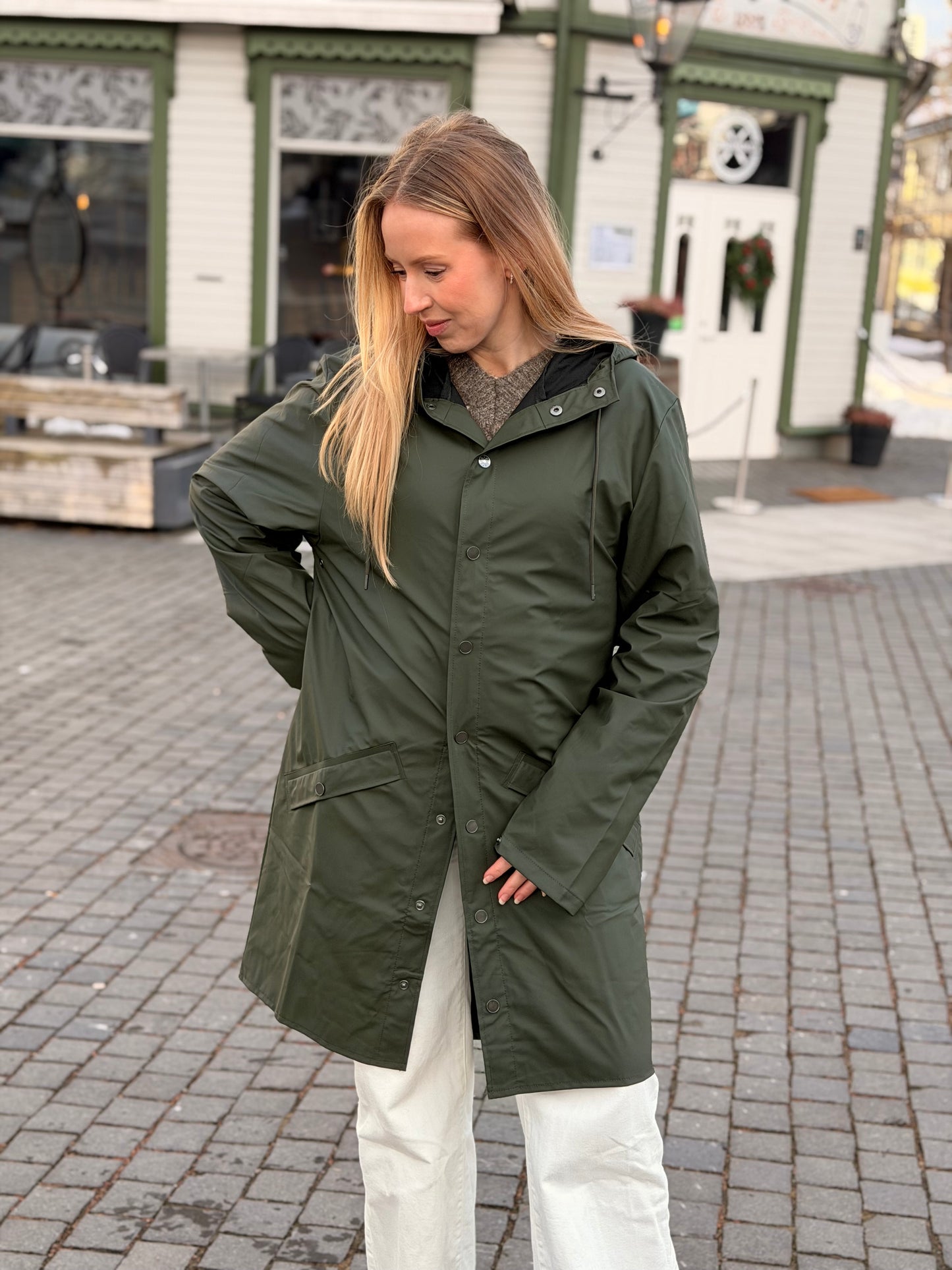 LONG JACKET GREEN
