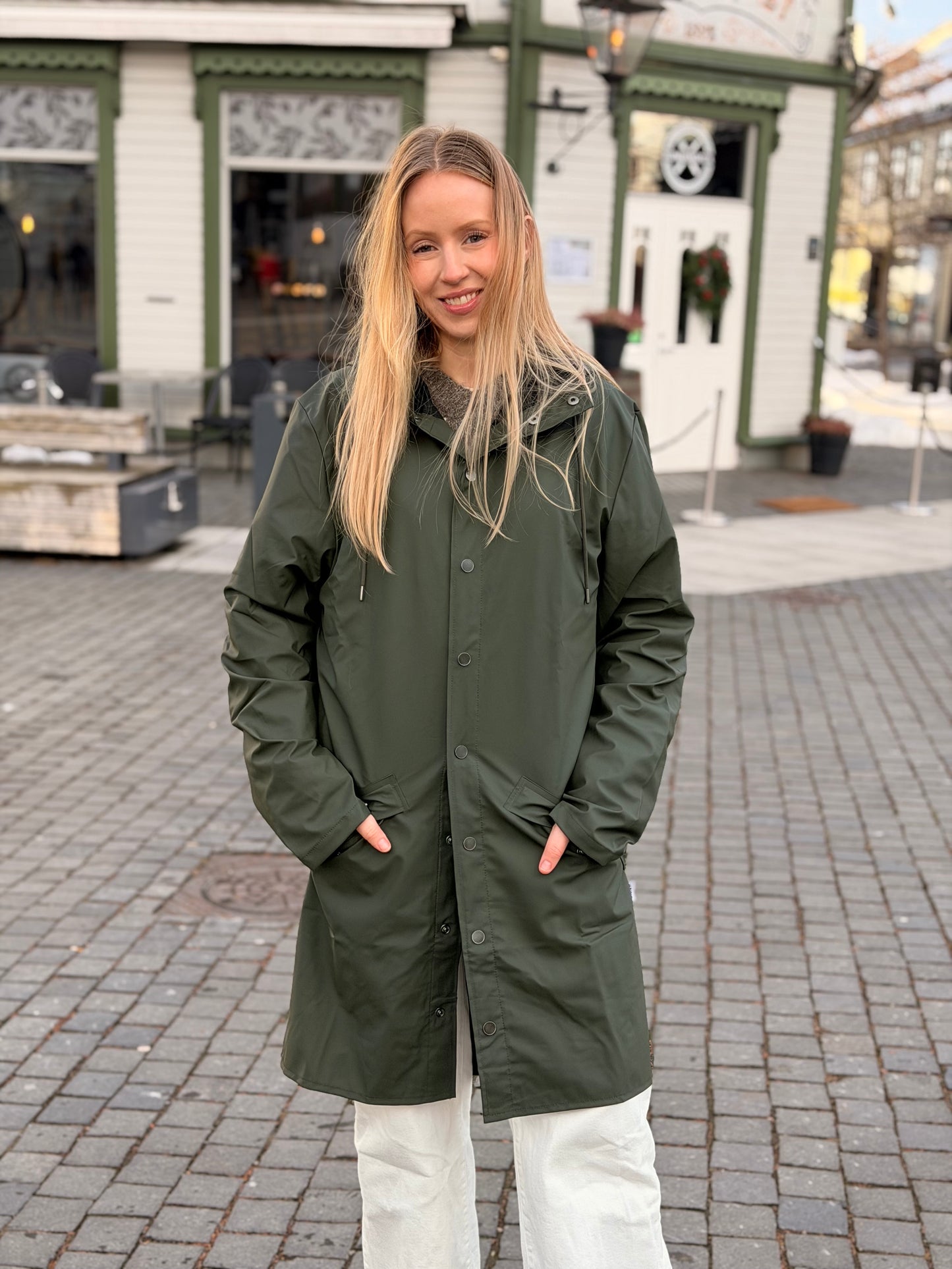 LONG JACKET GREEN