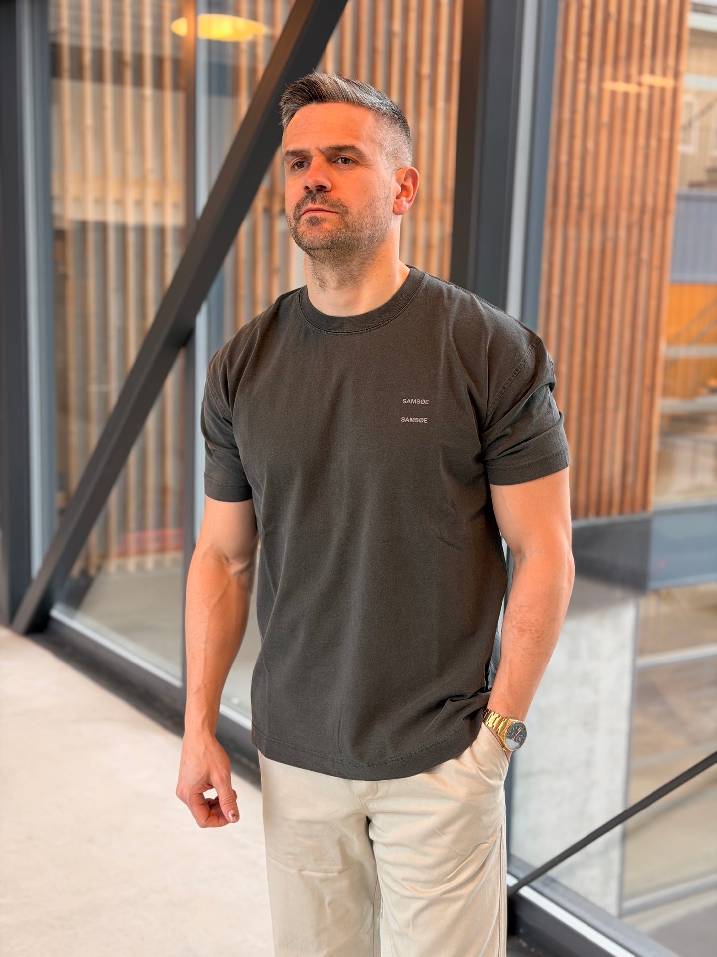 SAJOEL T-SHIRT 15489 BLACK