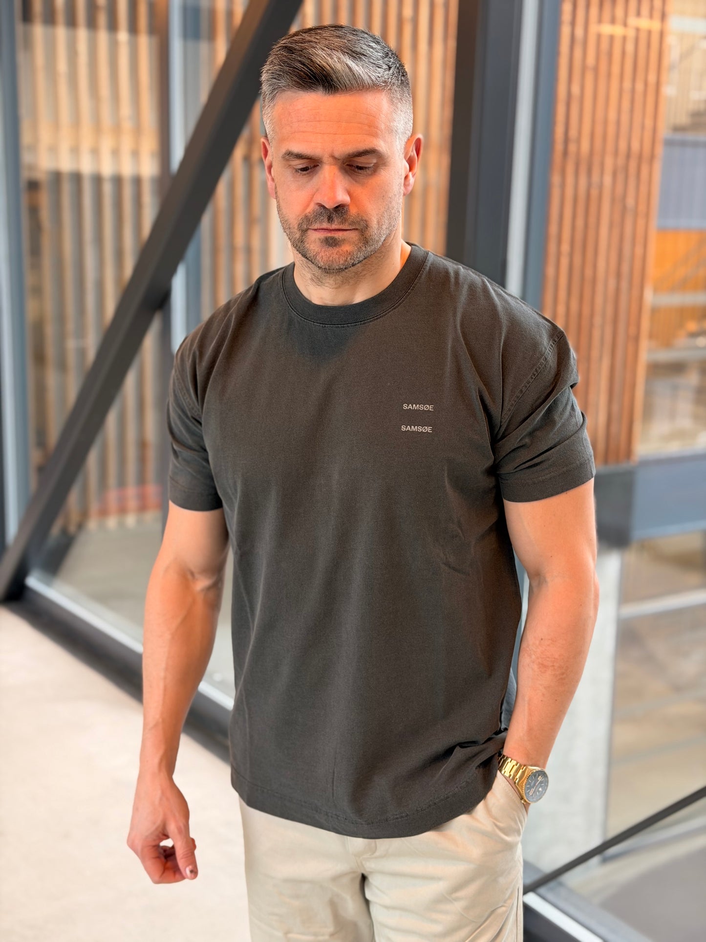 SAJOEL T-SHIRT 15489 BLACK