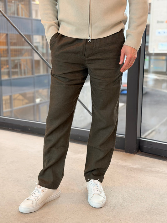 SAJABARI X TROUSERS 14329 BLACK OLIVE