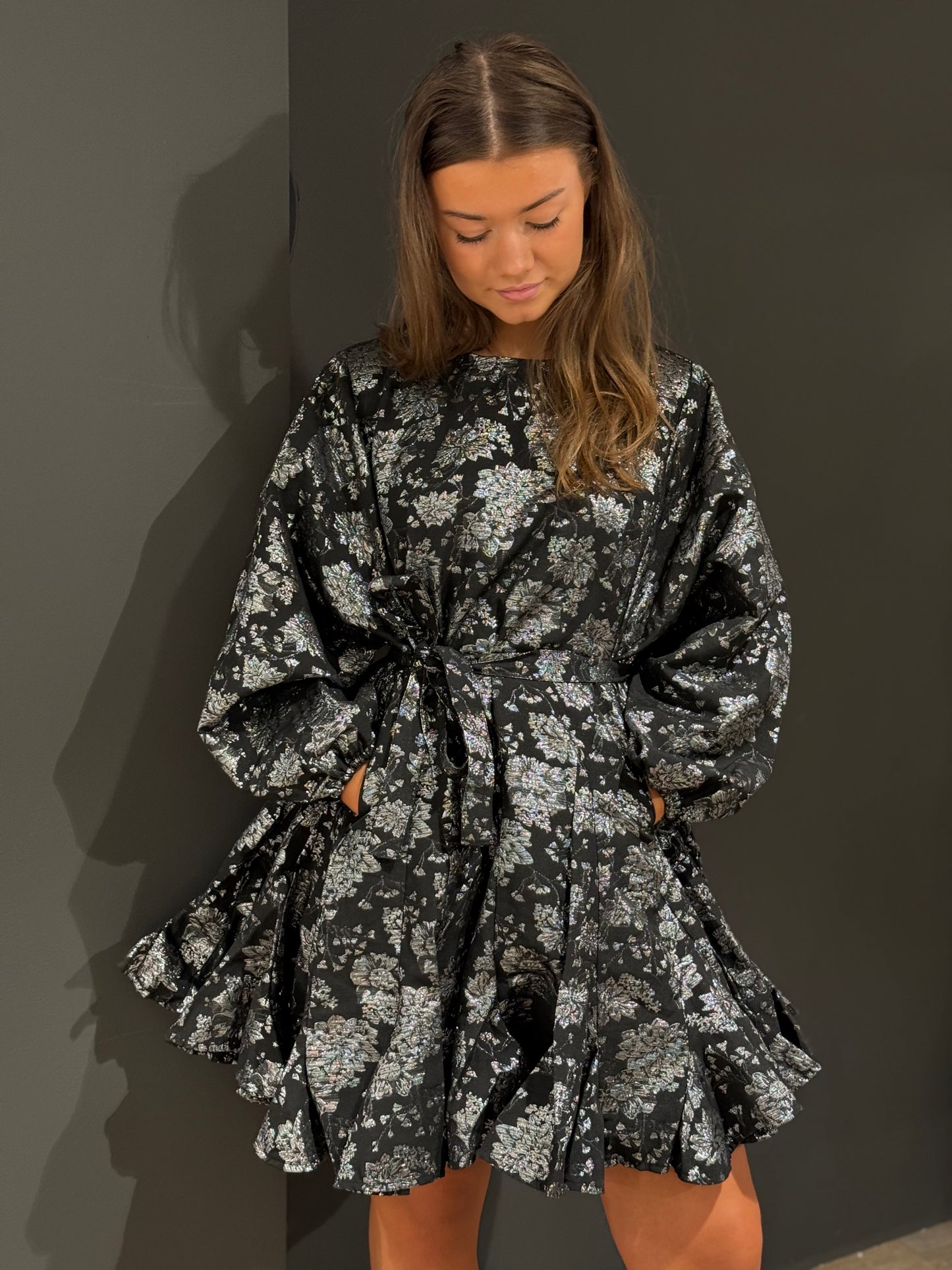 POPPI BROCADE DRESS