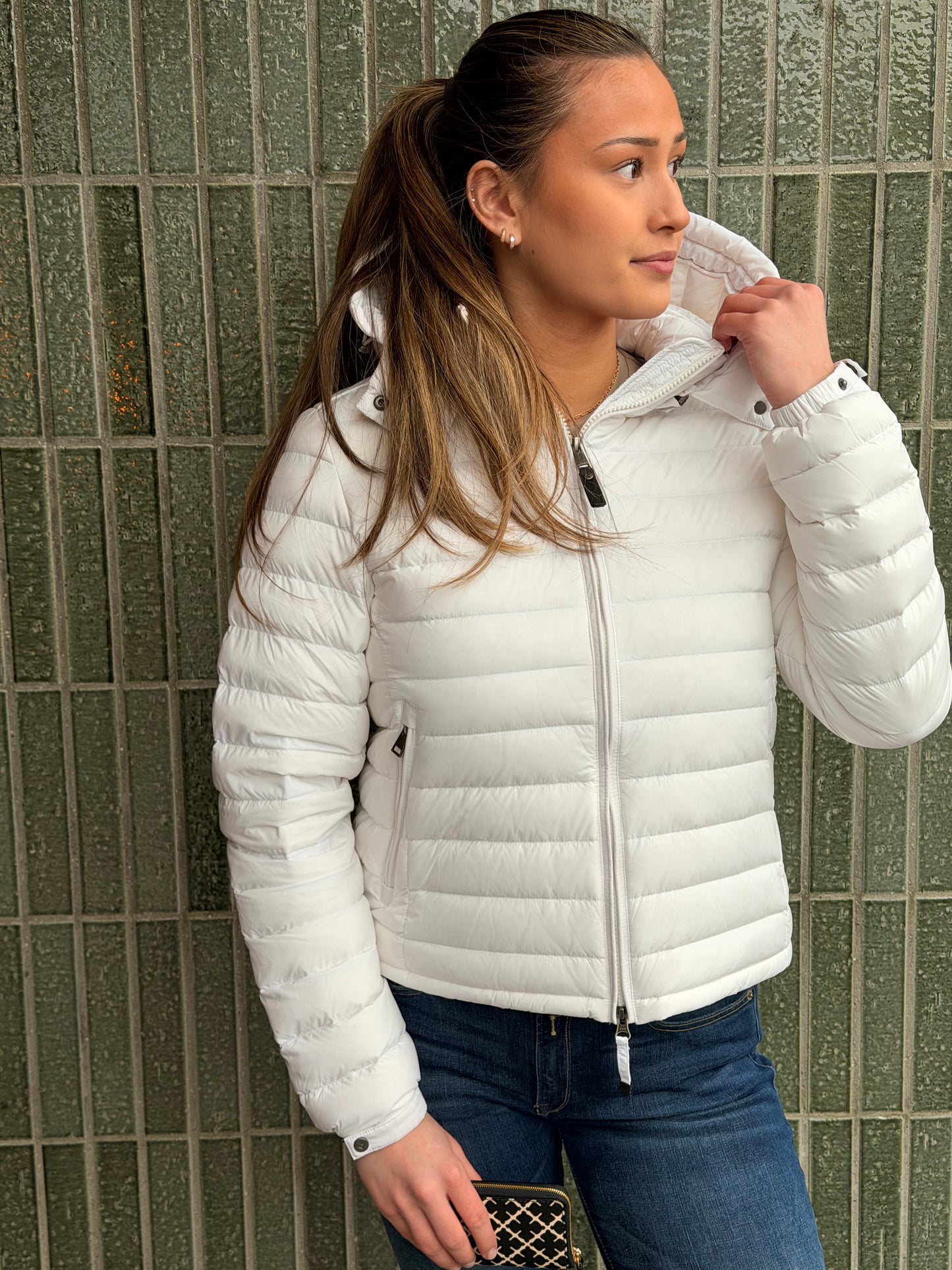 SIENA DUNJAKKE WHITE