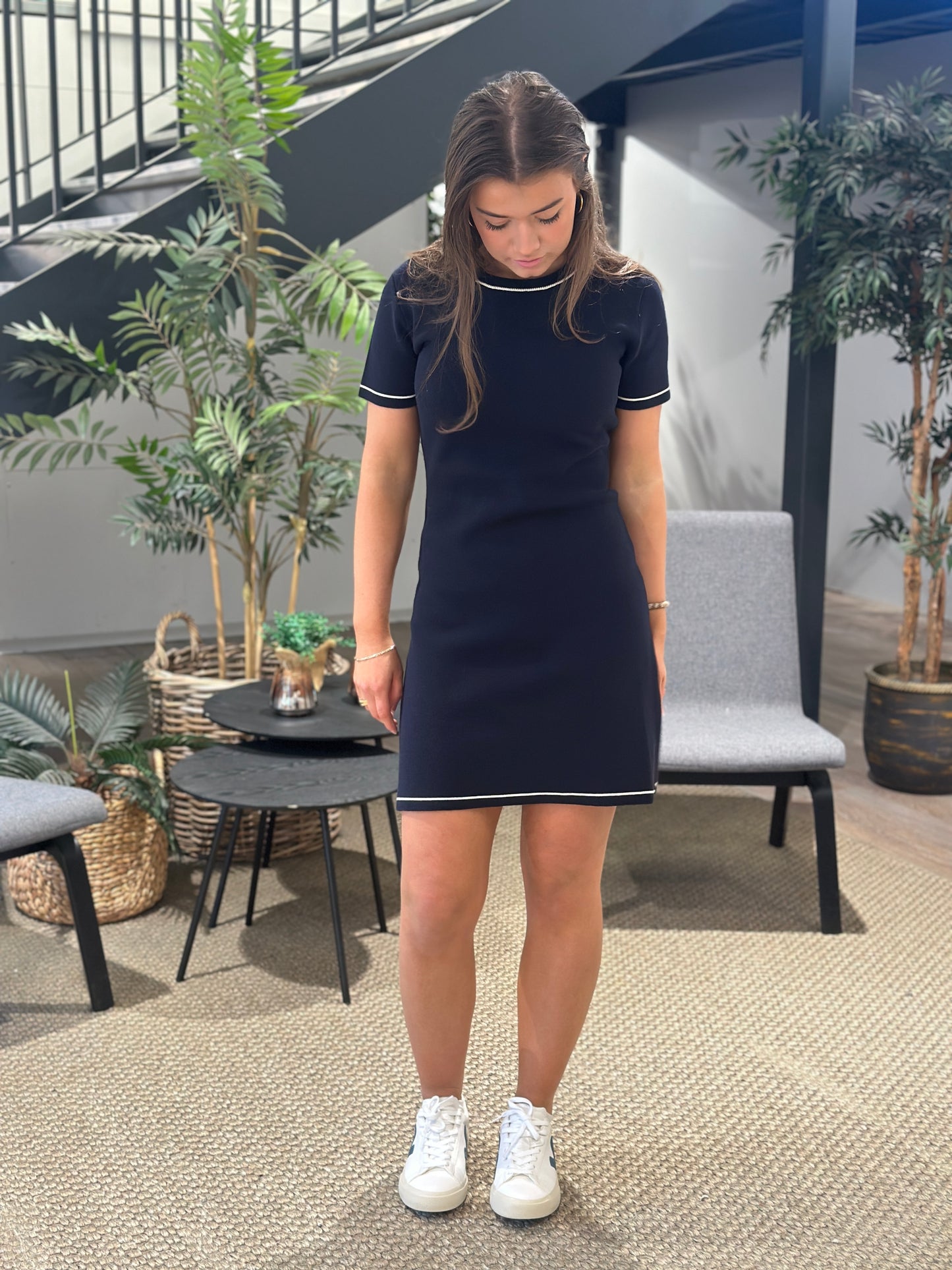 IVY DRESS NAVY