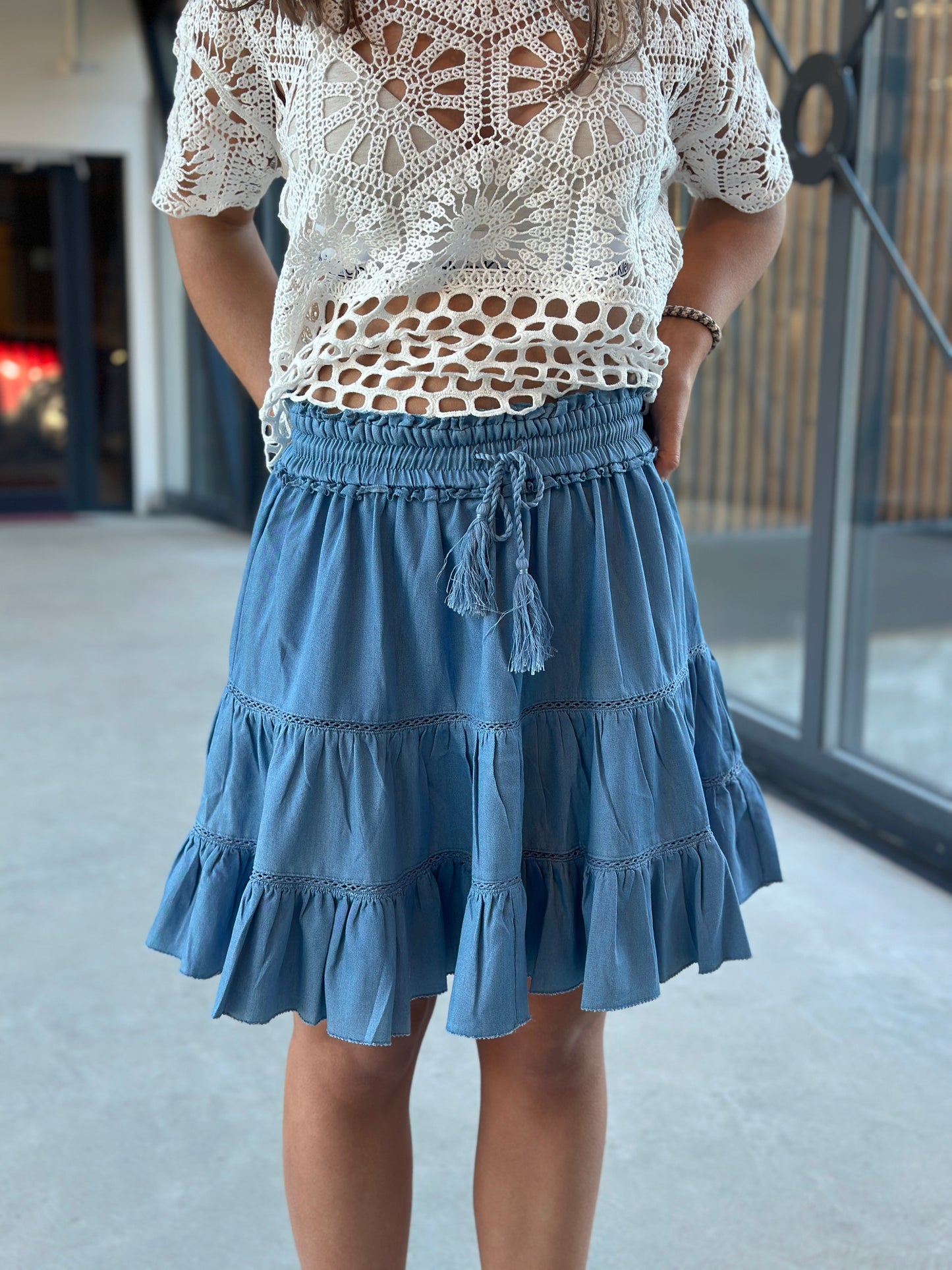 HUTTON TENCEL SKIRT