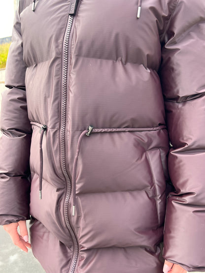 ALTA LONG PUFFER STRING JACKET W3T4 DEPTH