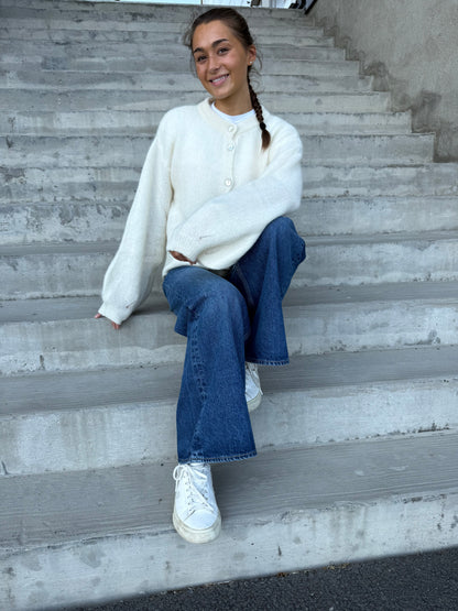 KAE KNIT CARDIGAN OYSTER