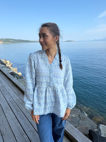 MATTI BLOUSE AIR BLUE