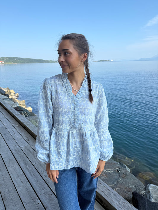 MATTI BLOUSE AIR BLUE