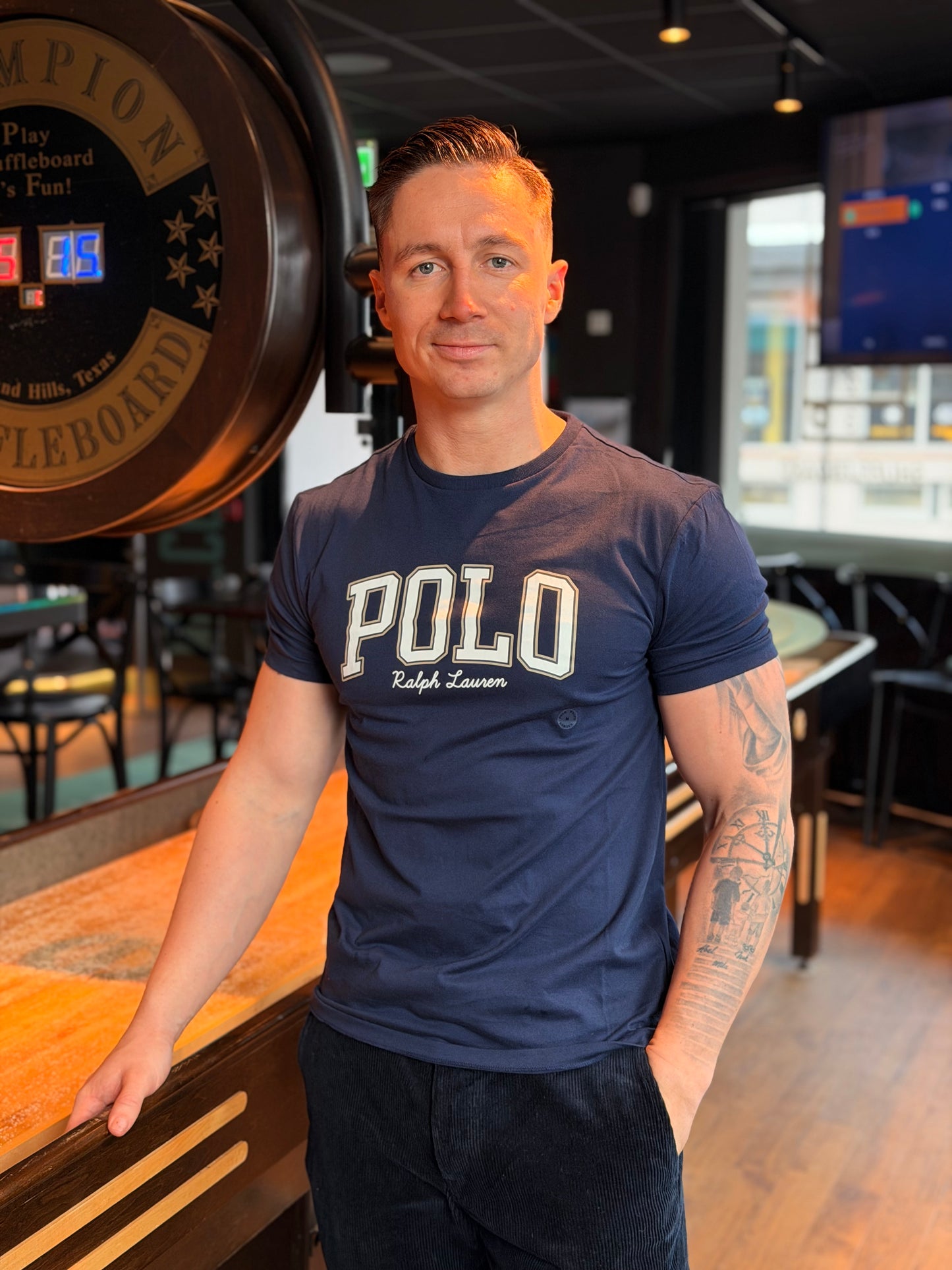 LOGO-PRINTED CREWNECK T-SHIRT