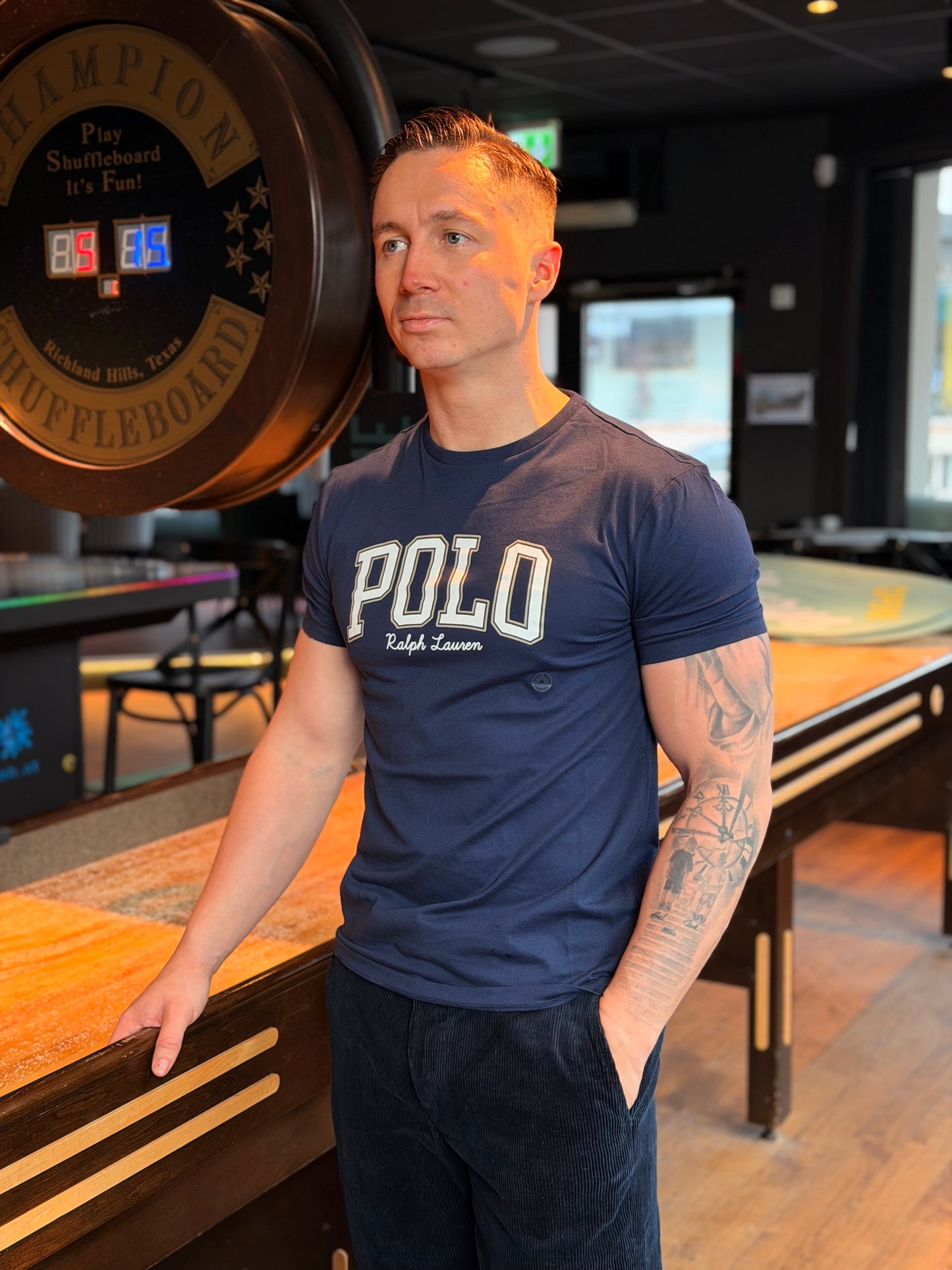 LOGO-PRINTED CREWNECK T-SHIRT