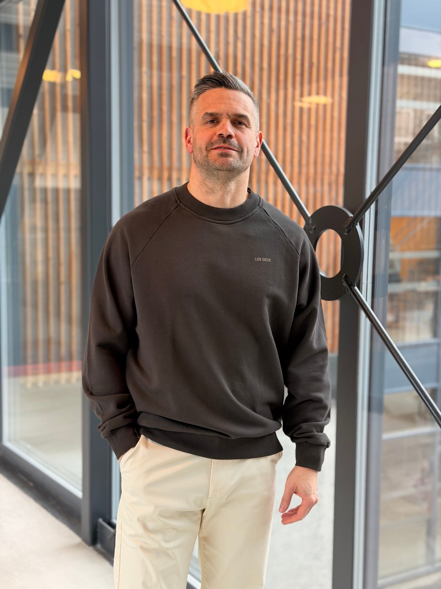 COLE MINI BLAE SWEATSHIRT LICORICE