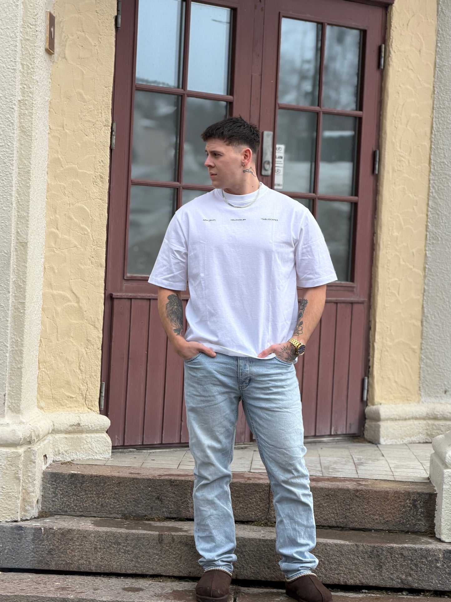 RANGER NATIONAL PAINT TEE WHITE