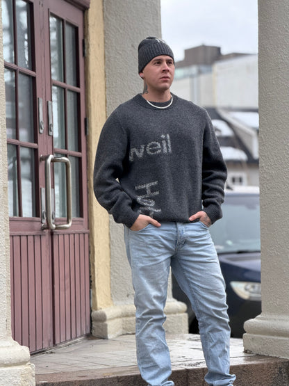 HAZA LOGO CREWNECK SWEATER