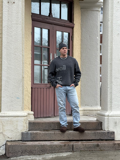 HAZA LOGO CREWNECK SWEATER