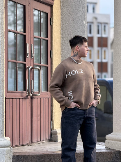 HAZA SUMMER LOGO CREW BEIGE