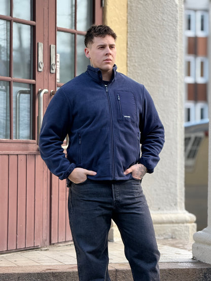 DOVRE FLEECE JACKET - BLÅ
