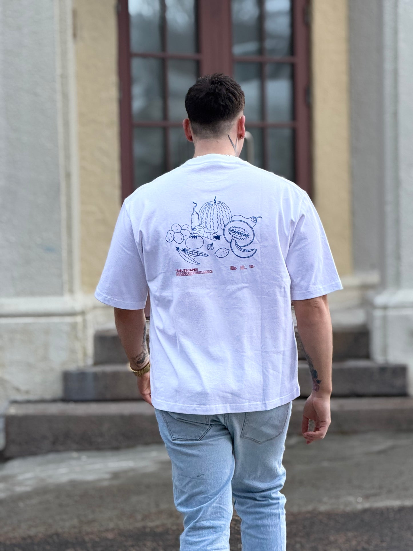 RANGER NATIONAL SKETCH TEE WHITE