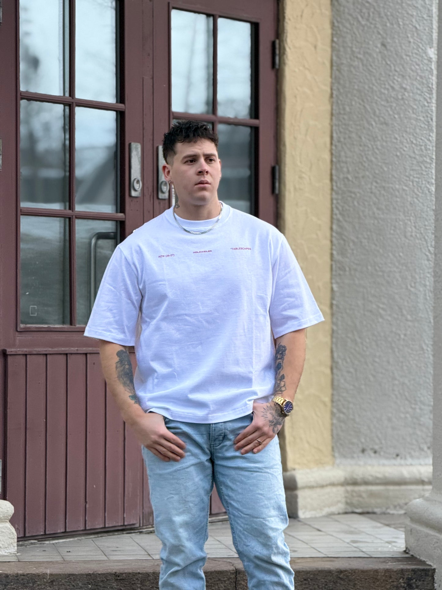 RANGER NATIONAL SKETCH TEE WHITE