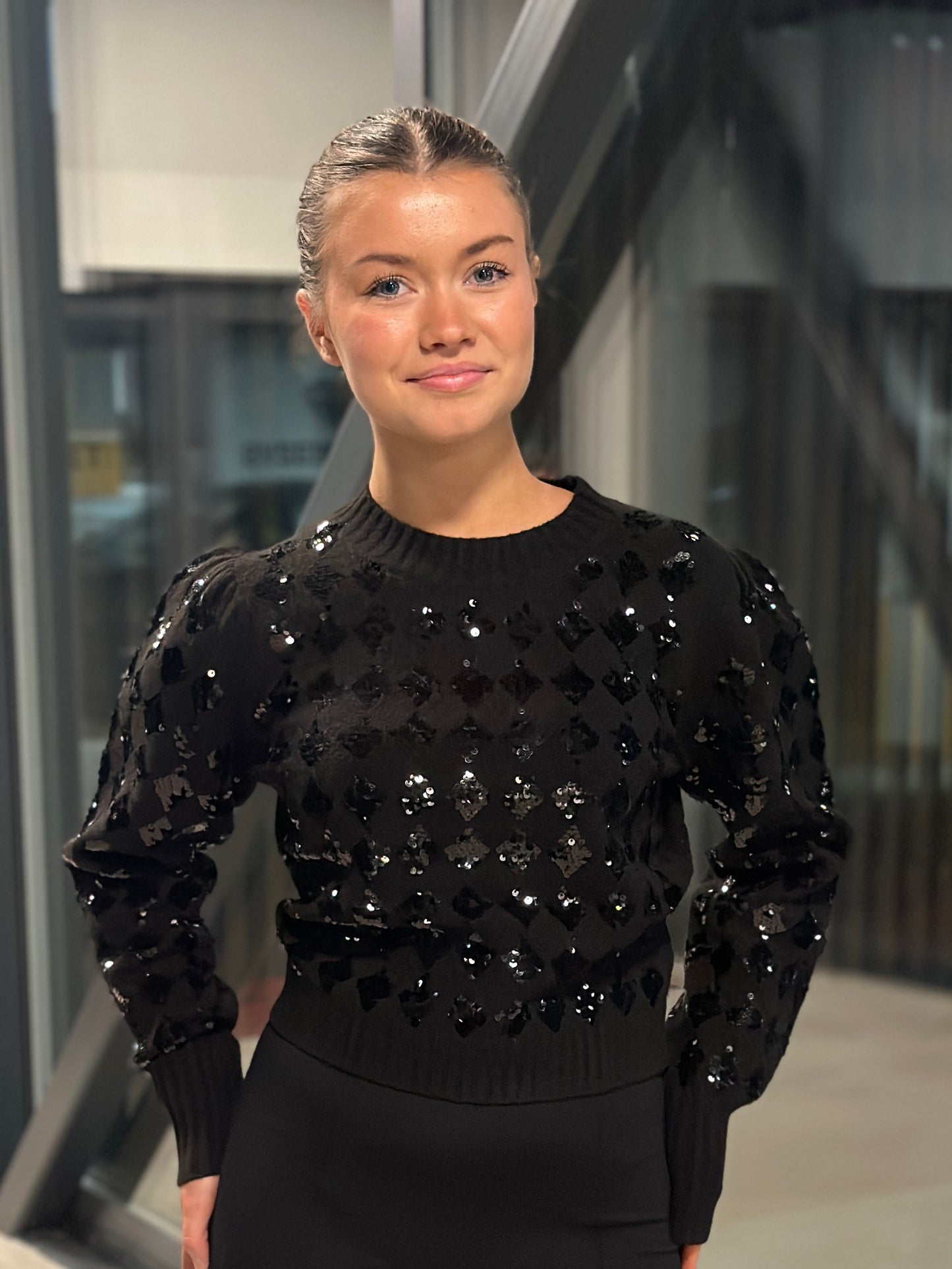 Paris Sequin Knit