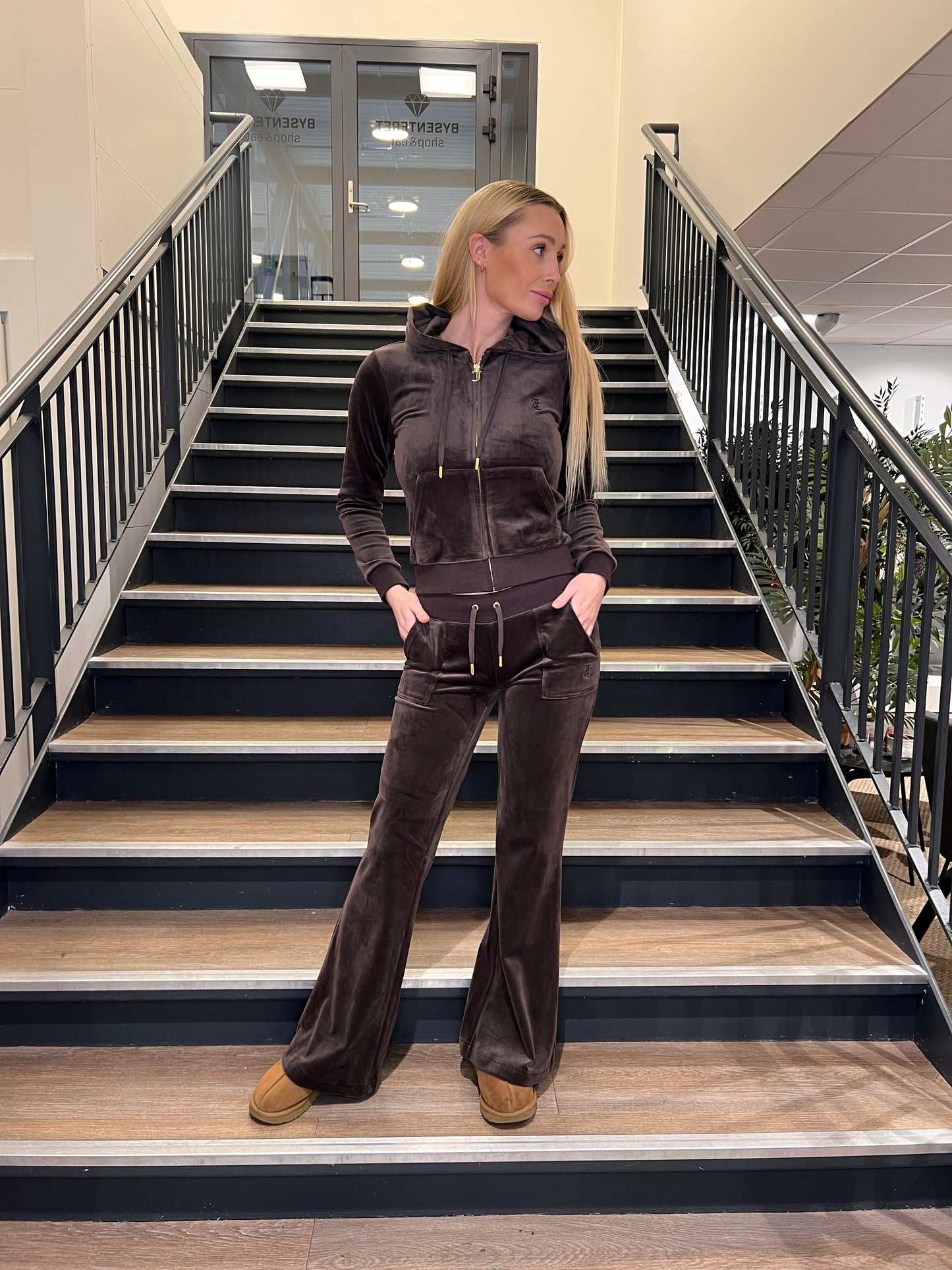 LAYLA GOLD LOW RISE POCKET JAVA