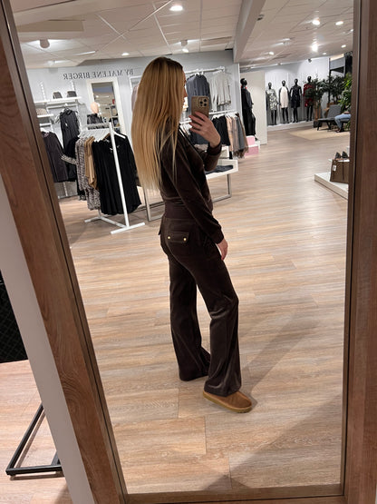 LAYLA GOLD LOW RISE POCKET JAVA