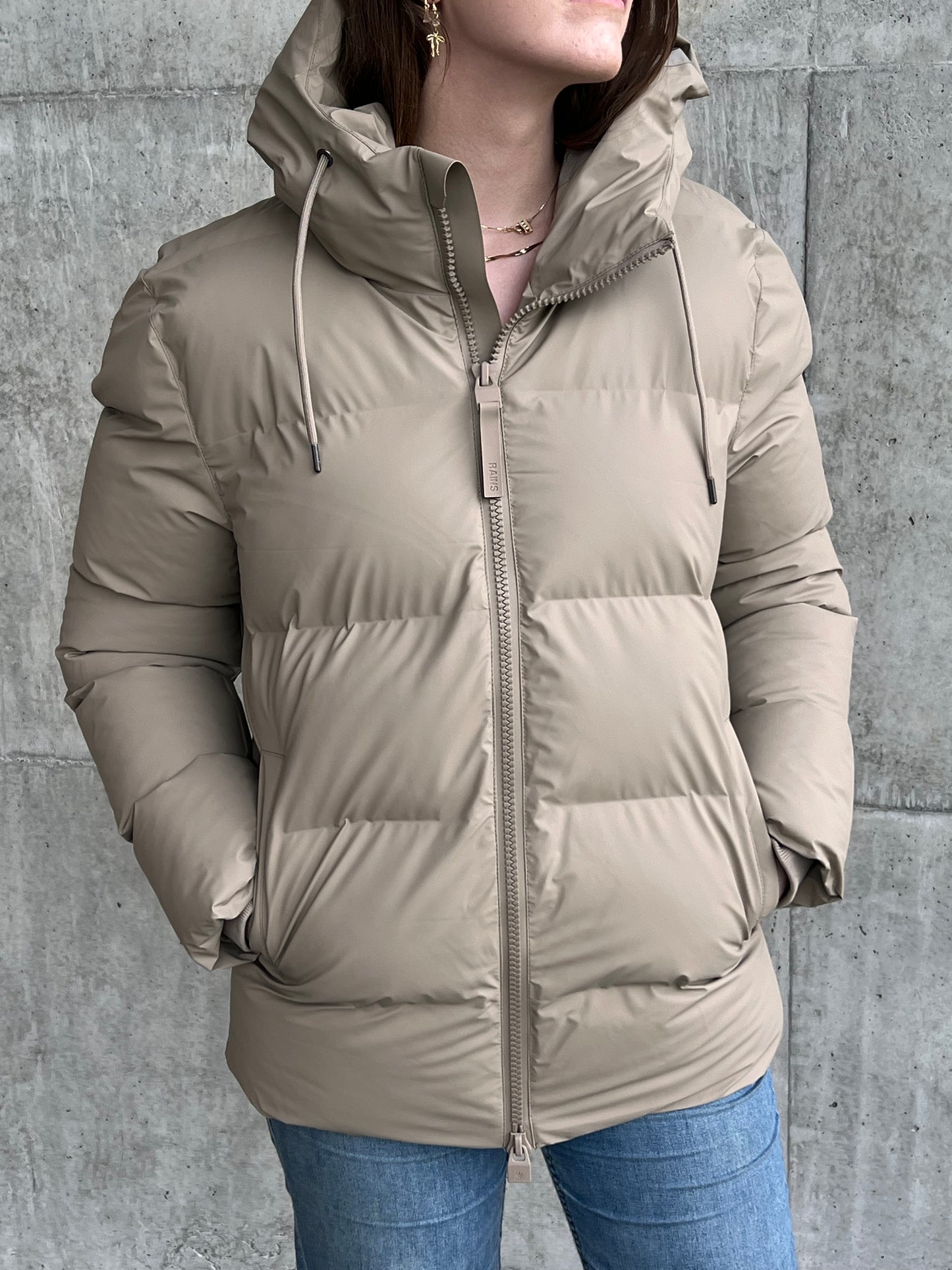 ALTA PUFFER JACKET W3T3 BEIGE
