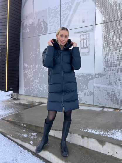 ALTA LONGER PUFFER JACKET W3T4 NAVY
