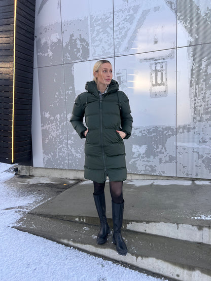 ALTA LONGER PUFFER JACKET W3T4 GREEN