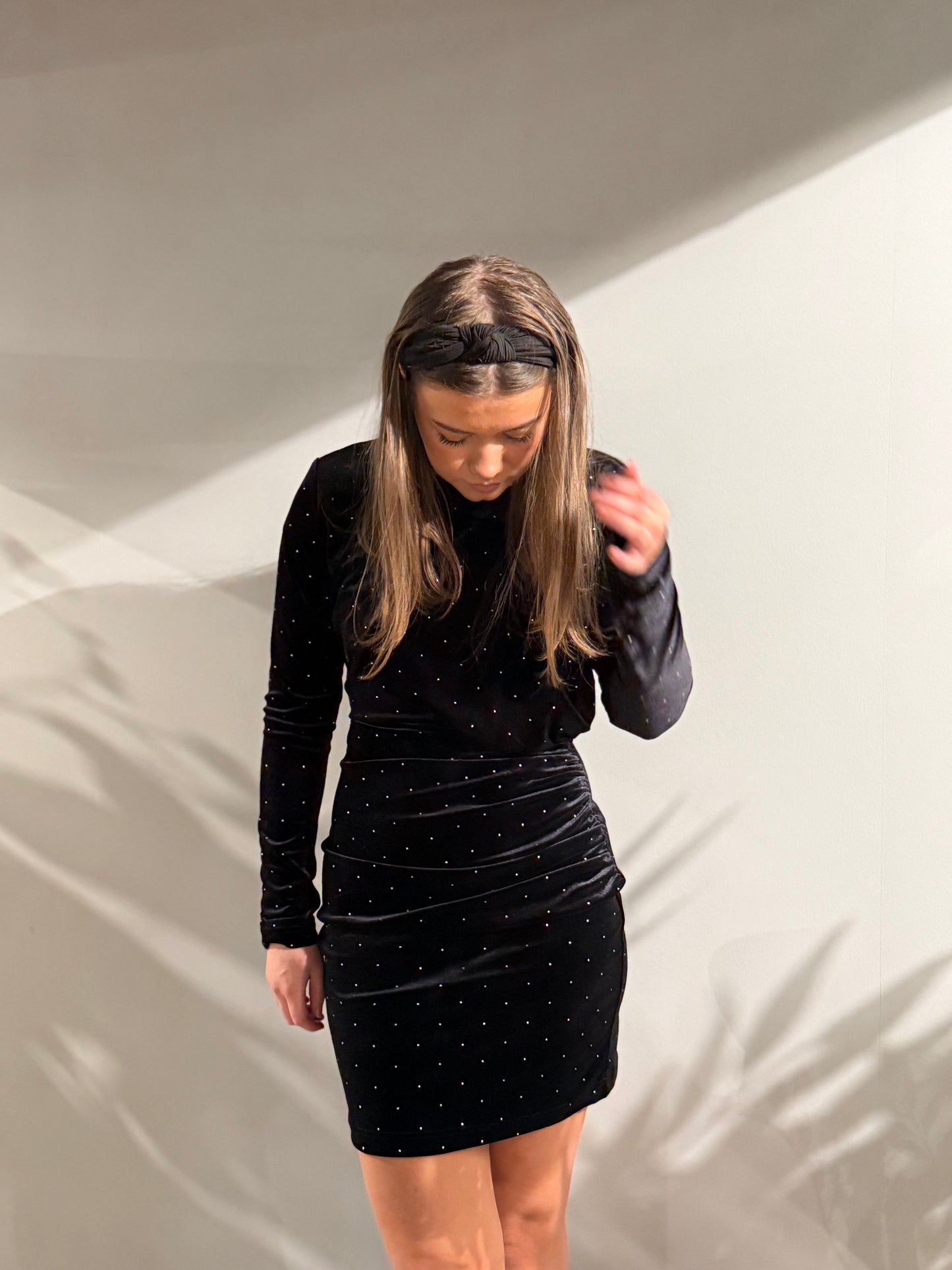 CLIO MINI DRESS BLACK DIAMOND