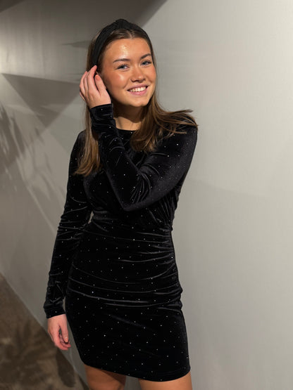 CLIO MINI DRESS BLACK DIAMOND