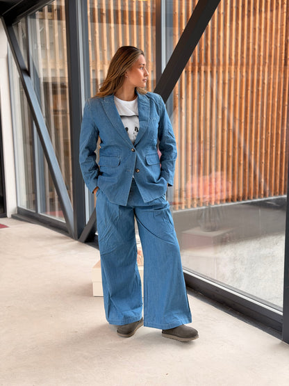 THE KID DENIM BLAZER