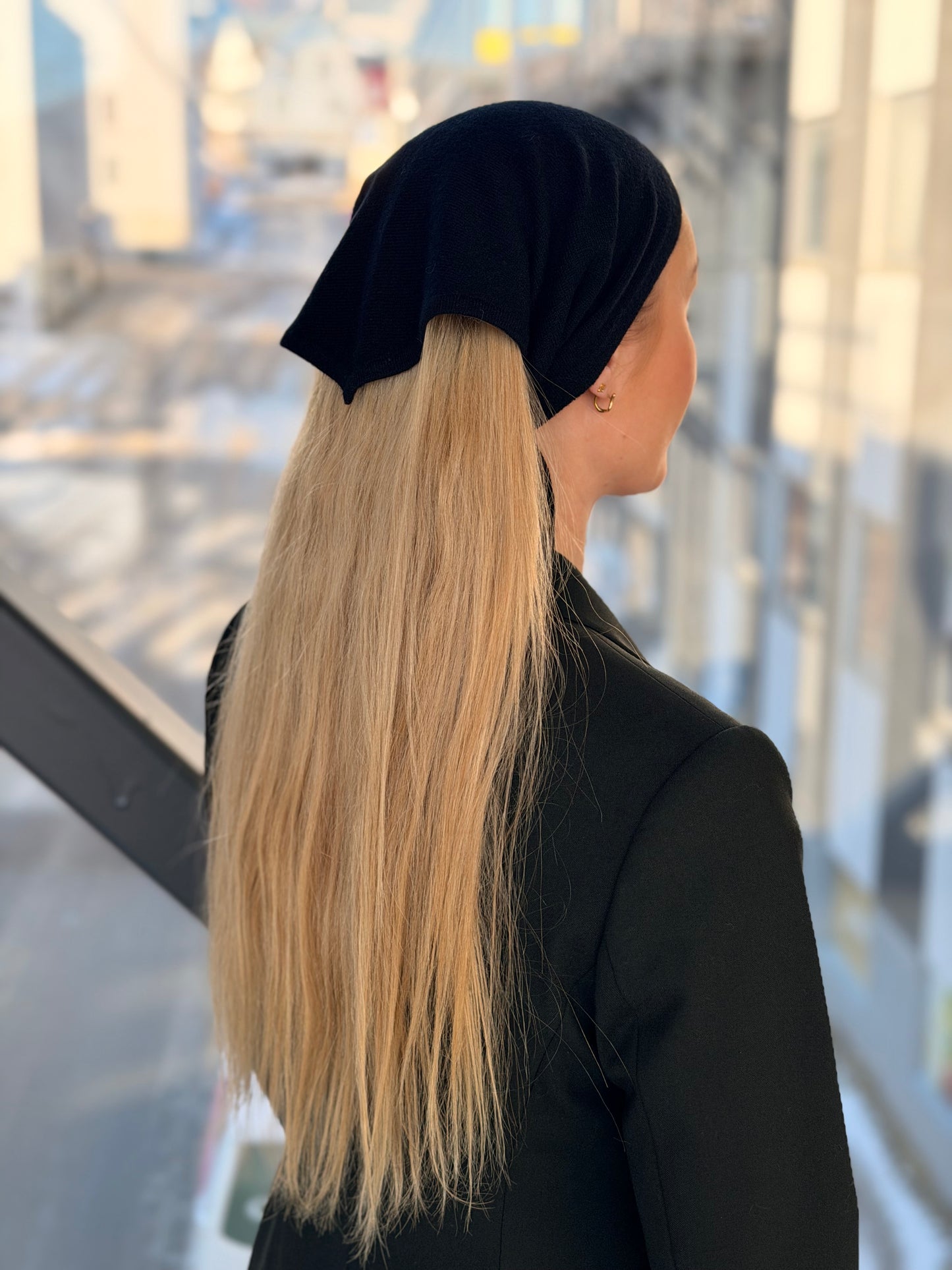 SCARF BLACK